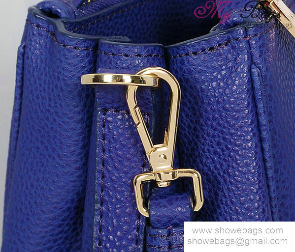 2014 Prada grainy leather tote bag BN2325 roya blue